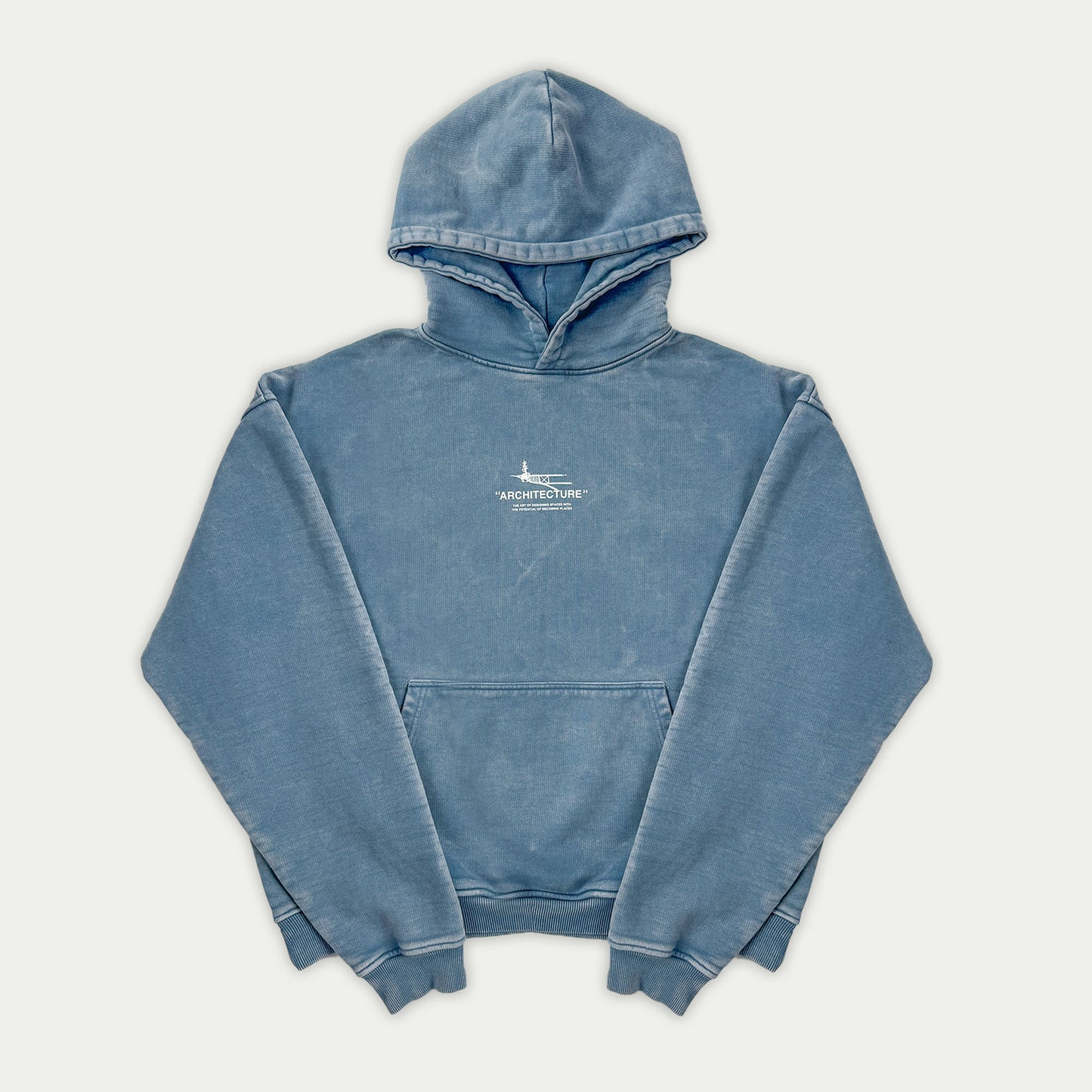 The Architecture Hoodie - Blue