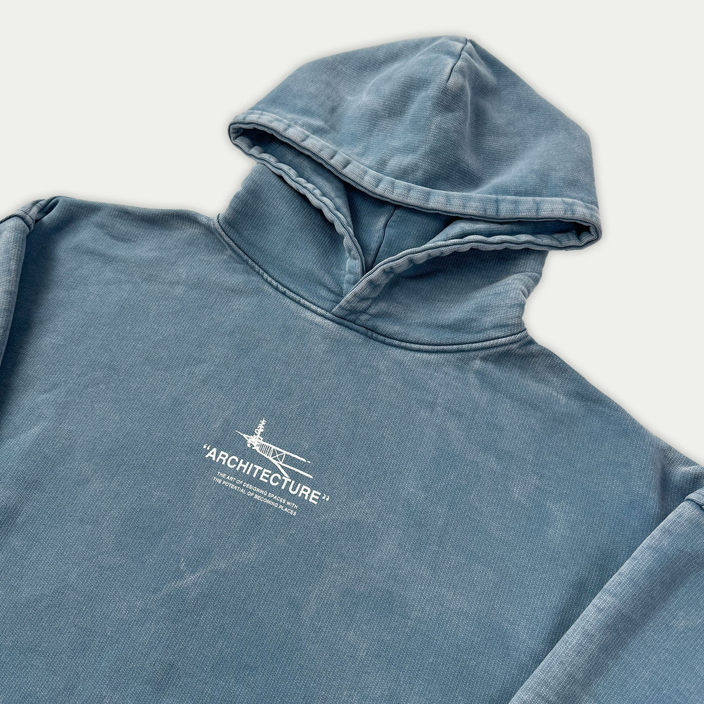 The Architecture Hoodie - Blue